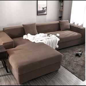 Sectional Sofa Stretchable Cover